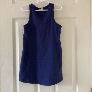 CrewCuts Girls Active Tank Dress, Navy, size 6